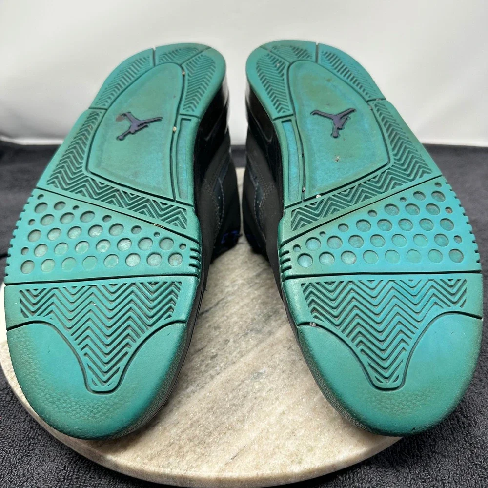 Jordan Flight 23 Mens Basketball Shoes Size 9.5 Black Teal Purple 317820-013
